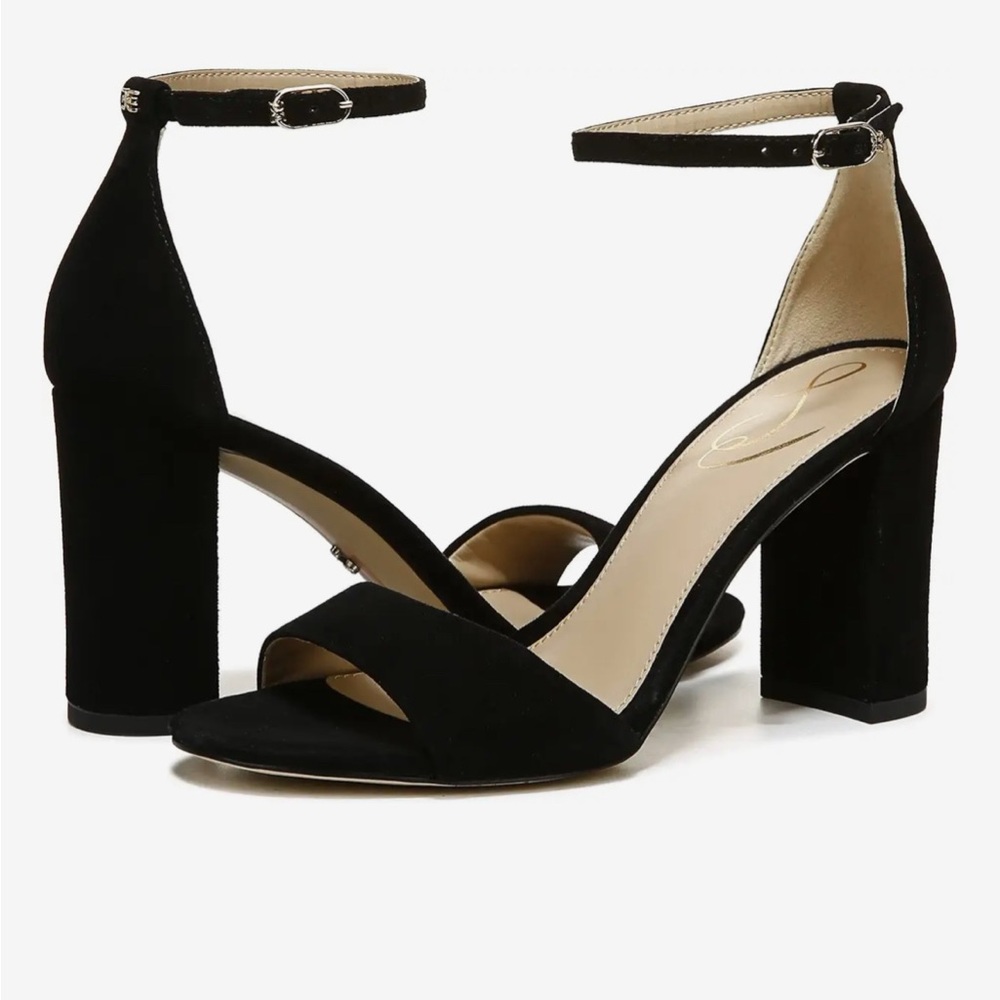 Sam Edelman Robyn Heels Black Size 8